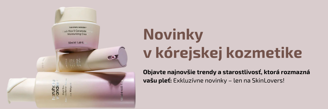 Novinky v kórejskej kozmetike (SK banner)